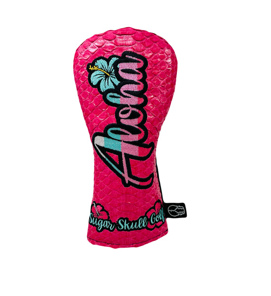 SSG 2025 Aloha Snakeskin Pink Wood Cover - Fairway